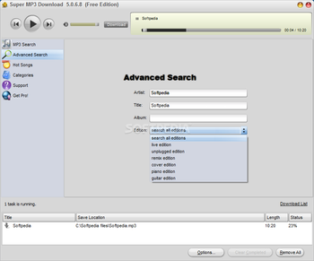 Super MP3 Download screenshot 3