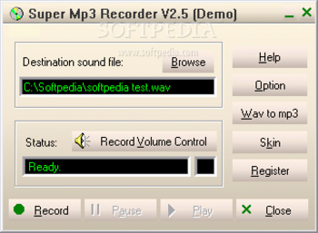 Super MP3 Recorder screenshot