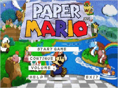 Super Paper Mario Bros GM screenshot