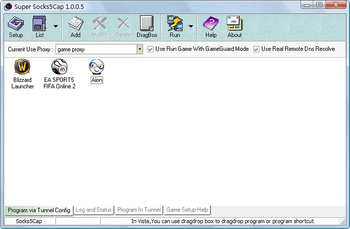 Super Socks5Cap screenshot 2