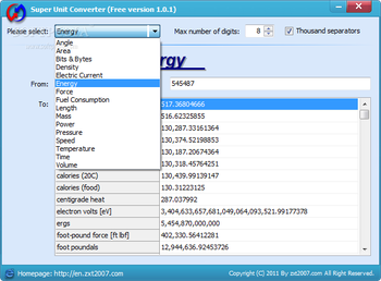 Super Unit Converter screenshot 2