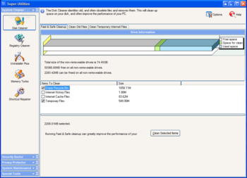 Super Utilities Vista Version screenshot