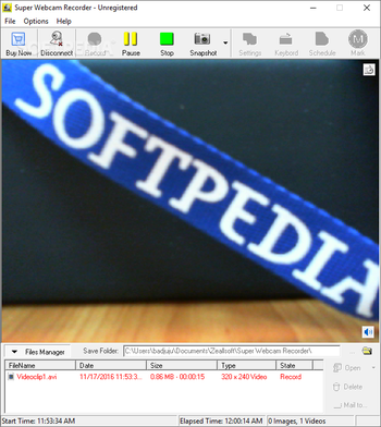 Super Webcam Recorder screenshot