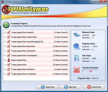 SuperAntiSpyware Free Edition screenshot 5