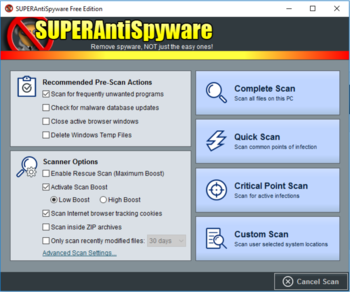 SUPERAntiSpyware Free Edition screenshot 3
