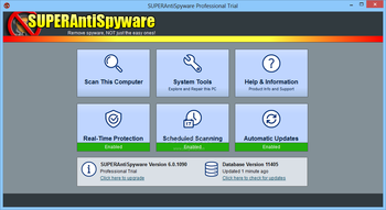 SUPERAntiSpyware Professional screenshot