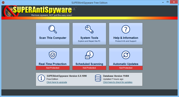 SUPERAntiSpyware screenshot