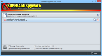 SUPERAntiSpyware screenshot 9