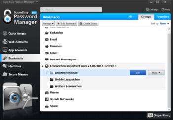 SuperEasy Password Manager Pro screenshot 3