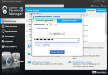 SuperEasy Password Manager Pro screenshot 4