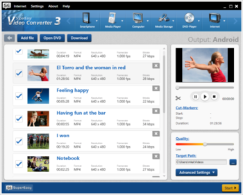 SuperEasy Video Converter 3 screenshot