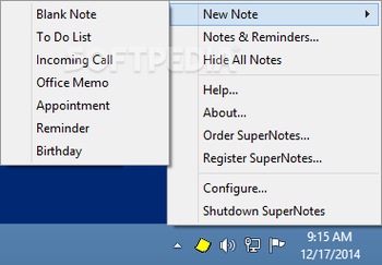 SuperNotes screenshot