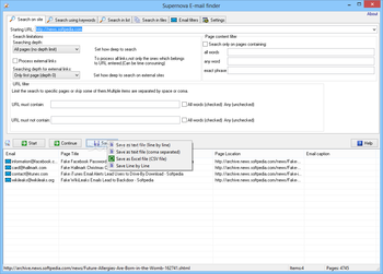 Supernova Email Finder screenshot 2