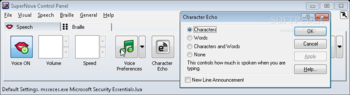 SuperNova Screen Reader screenshot 2