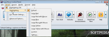 SuperNova Screen Reader screenshot 7