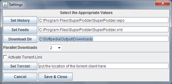 SuperPodder screenshot 3