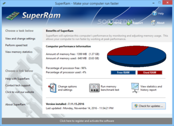 SuperRam screenshot