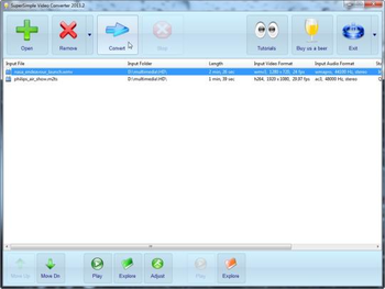 SuperSimple Video Converter screenshot 2