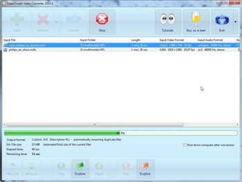 SuperSimple Video Converter screenshot 4