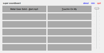 SuperSoundboard screenshot