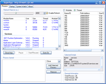 SuperSpy screenshot