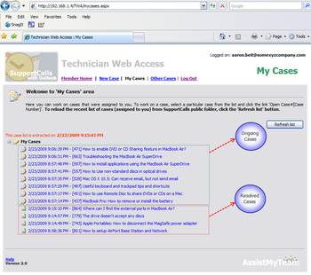 SupportCalls with Outlook screenshot 15