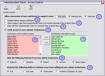 SupportCalls with Outlook screenshot 5