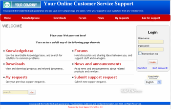 SupportPortal screenshot 3