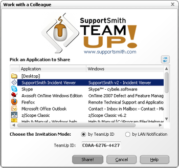 SupportSmith TeamUp! FREE screenshot 2