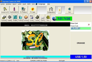 Supreme Comercial Mundi screenshot