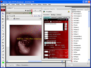 Supreme4 Components AS3 texteffects screenshot