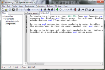 SuRDebug screenshot