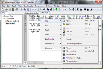 SuRDebug screenshot 2