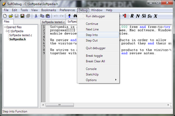 SuRDebug screenshot 8