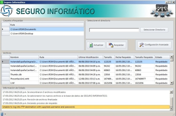 Sured Backup screenshot 3