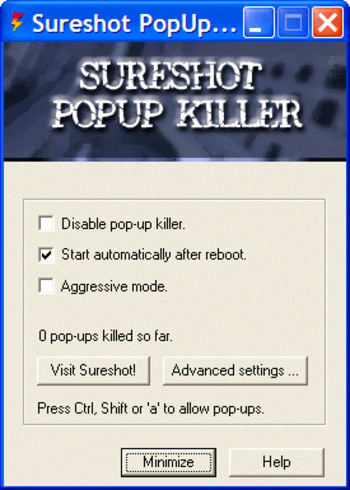 Sureshot PopUp Killer screenshot 2