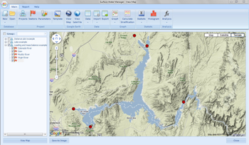 Surface Water Manager screenshot