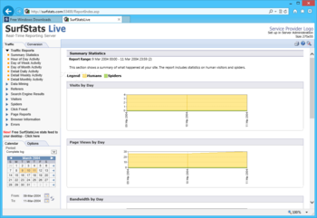 SurfStatsLive Professional Edition screenshot