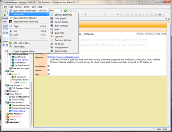Surfulater screenshot 4