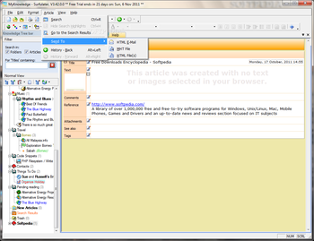 Surfulater screenshot 5