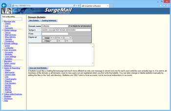 SurgeMail Mail Server screenshot 15
