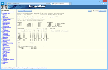 SurgeMail Mail Server screenshot 16