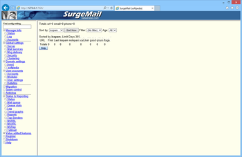 SurgeMail Mail Server screenshot 19