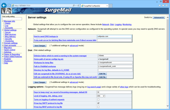 SurgeMail Mail Server screenshot 6