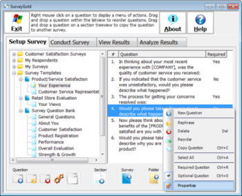 SurveyGold screenshot