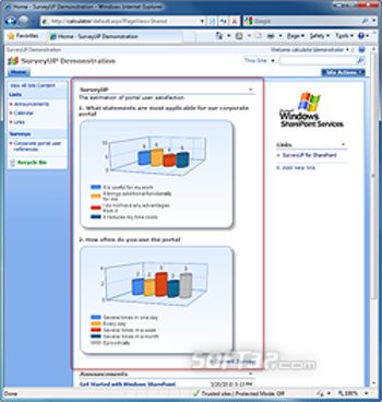SurveyUP for SharePoint screenshot 2