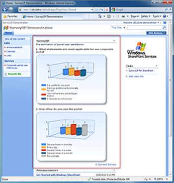 SurveyUP for SharePoint screenshot 3