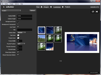 svBuilder screenshot 3