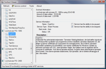 Svchost Viewer screenshot