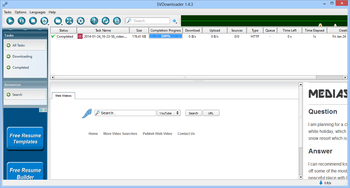 SVDownloader screenshot
